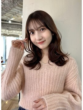 アリスバイアフロート 自由が丘(ALICe by AFLOAT) くびれヘア／レイヤーカット／シースルーバング