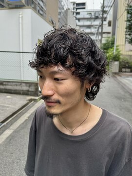 ヒカリス 中崎店(HIKARIS) メンズ × パーマ