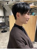 bibito 黒髪ベリーショート　原宿モードヘア