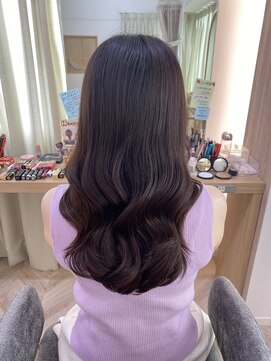 ソノ(sono) 巻き下ろし　巻き髪　ダウンアレンジ　韓国巻き