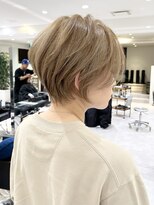 30代40代50代絶壁解消ひし形小顔前下がりショートボブ【ERIKA】
