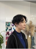 ハンサムショートパーマ！