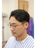 デザインカット＋シェービング＋眉スタイリング 　￥3600