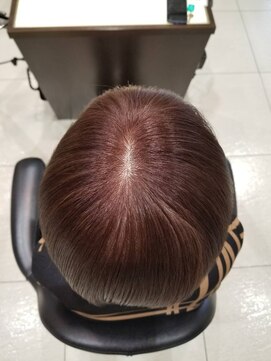 ミック ヘアアンドメイクアップ 高田店(miq Hair&Make up) 白髪染め/ナチュラルブラウン/艶髪/大人ショート/ショートボブ