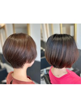 自宅でも再現性が高く、毎朝のお手入れも楽になるスタイルをご提案◎あなたの髪のお悩みを解決します☆