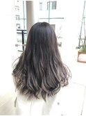 バレイヤージュからワンカラー