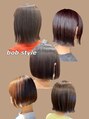 フェアリーテイル(fairy tale)&nbsp;スタイリングしやすい似合わせボブ！切りっぱなしが人気です^_^
