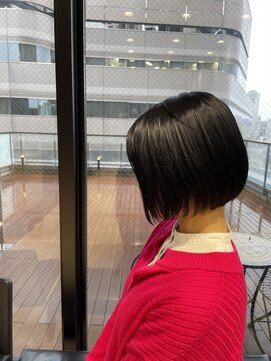 ザザ ZA/ZA 茗荷谷 乾かすだけでおさまるボブ