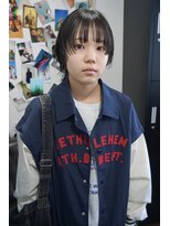 クイン(qin)&nbsp;黒髪ショートウルフ