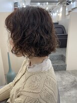 ロア 四条河原町店(LoRE)&nbsp;暖色カラーで可愛さ◎ボブパーマ