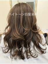 ＊レイールおすすめクーポン３＊新色ハイトーンオシャレ白髪染め＋プラチナTR＋カット