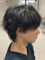 ロルカ 池袋店(Rolka)&nbsp;【波シャドウパーマ】マッシュ/メンズパーマ/メンズカット/池袋