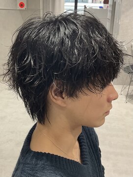 ロルカ 池袋店(Rolka) 【波シャドウパーマ】マッシュ/メンズパーマ/メンズカット/池袋