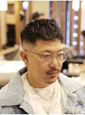 ハイフェード×ナチュラルアップショート大人ワイルドモテ髪