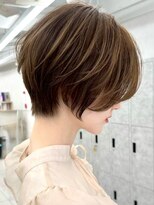 エジョン 三鷹店(Aejon) ショートヘア顔周りレイヤーカットダブルカラーショートボブ三鷹