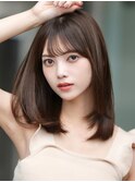 【F】大人かわいいニュアンスストレート20代30代40代50代◎
