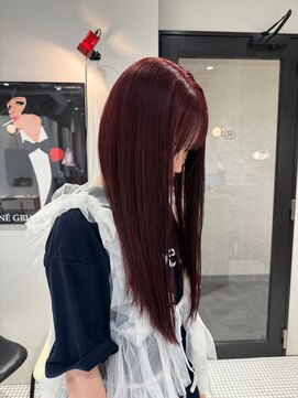 グリップ(GRIP) 艶チェリーレッドカラー