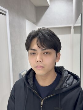 メレ 仙台(Mele) 仙台メンズカット/コンマバング/韓国ヘア/センターパート