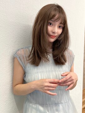 ユーフォリア 青山(Euphoria) ヘーゼルブラウンカラー&大人レイヤー