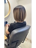 レイヤーボブ☆バレイヤージュ