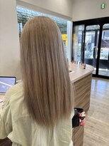 ディーボーイ 健軍店(D-BOY)&nbsp;ホワイトミルクティー/ブリーチオンカラー