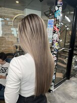 ラフ(LAFF)&nbsp;#着物#メルティーカラー#フェミニンロング#ウェーブミディアム