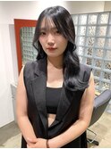 透明感たっぷりフェイクブラック