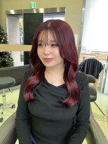 ゼスト 吉祥寺店(ZEST) カシスレッド/チェリーレッド/ワインレッド/吉祥寺/池田和花