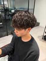 カルロイースタイル(CARLO e-style)&nbsp;波巻き×シャドウパーマ