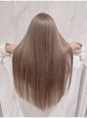 店長今里☆明るすぎないミルクティーベージュ☆