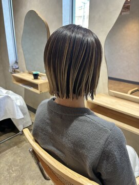 ユニカ 宇都宮(yunica) ハイライト　アンブレラカラー　宇都宮