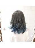 ブルーアッシュ×アッシュベージュ