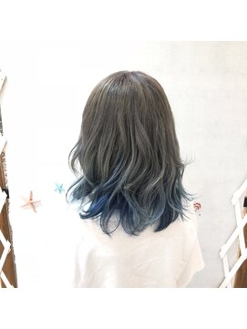 リーナ ビューティガーデン(LiNA BeautyGarden) ブルーアッシュ×アッシュベージュ