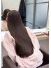 ≪全席個室/マンツーマン◎≫カット+フルカラー+3stepトリートメント ￥10400