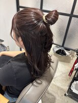 ウルヘアー 緑地公園(ulu hair)&nbsp;高濃度水素カラーピンクブラウン