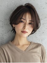ヘアーサロンブランコ(hair salon blanco)&nbsp;大人可愛いハンサムショートボブ