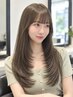 アディクシーカラー+髪質改善TOKIOトリートメント【クレンジングケア付】