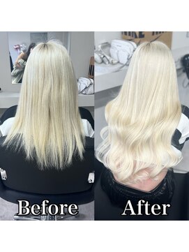 エクステ＆カラーサロン Fav 栄・矢場町店【ファボ】【12月上旬 OPEN（予定）】 《シールエクステ》white　blond