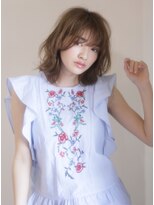 キース ヘアアンドメイク 恵比寿(kith. hair&make)&nbsp;恵比寿kith.本田×柔らかな抜け感の最旬ニュアンスミディ