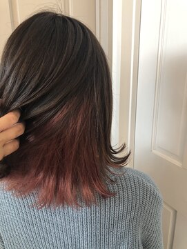 ロンドアベニール 北千住(Lond avenir) namaie 秋冬のチラ見えインナーカラー