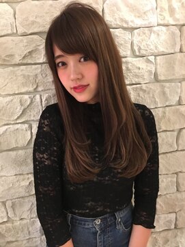 ジャストヘア ラポール 北久里浜店(just hair RAPPOR) アプリコットベージュ 簡単スタイリング 大人可愛い