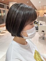 ★岡田有加★20代30代/横顔美人♪まるみショートスタイル