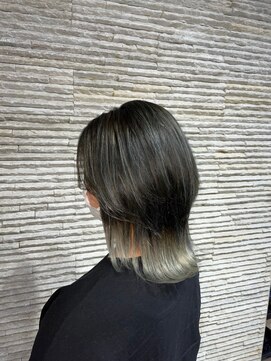 ビス ヘア アンド ビューティー 西新井店(Vis Hair＆Beauty) ミディアム/ダブルカラー/レイヤー/グレーアッシュ