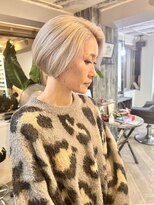 ルーツ ヘア デザイン(roots hair design)&nbsp;新町美容室★roots★シルキーベージュ　ヌーディベージュ