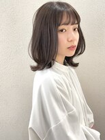 エルサフィロ ヒゴバシ(el zafiro)&nbsp;【エルサフィロ  肥後橋】ダークアッシュ　ボブ