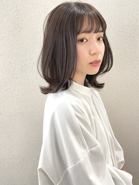 エルサフィロ ヒゴバシ(el zafiro) 【エルサフィロ  肥後橋】ダークアッシュ　ボブ