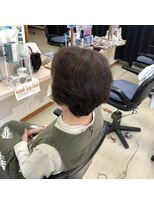 ガーデン 美容室&nbsp;グレーカラー、カット