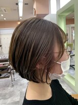 エイム ヘアメイク 横川店(eim HAIR MAKE) 丸みショート