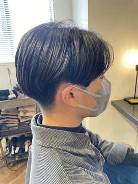 アントワープトーキョー(antwerp TOKYO) 『力石サトシ』波巻き束感ショートツーブロックマッシュ