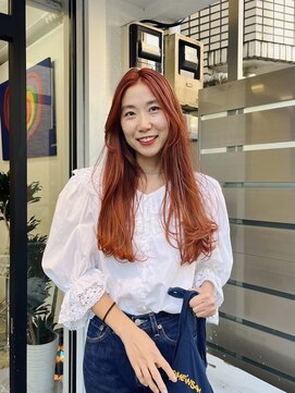 ホープ 渋谷(HOPE) オレンジヘアー